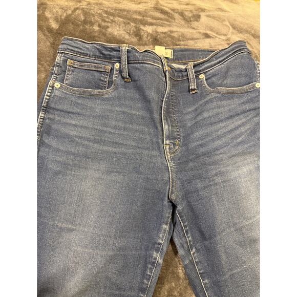 Madewell 10" High-Rise Skinny Jeans Women's Size 31 Denim - Picture 11 of 11